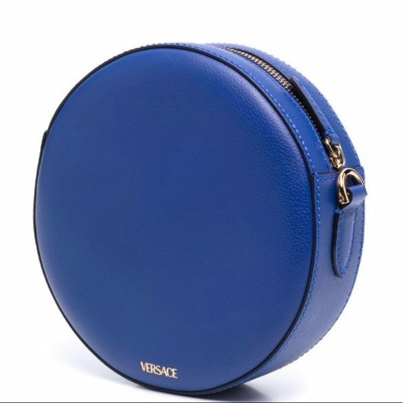 Versace La Medusa Round Camera Bag in Lapis - Picture 3 of 9